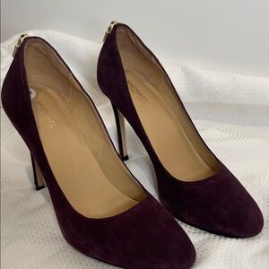Michael Kors Dark Purple Heels